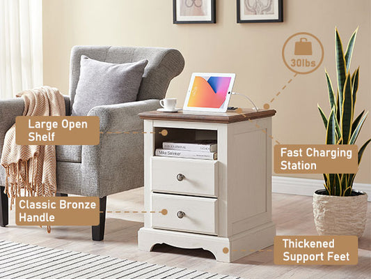 where to buy dependable night stand with charging station