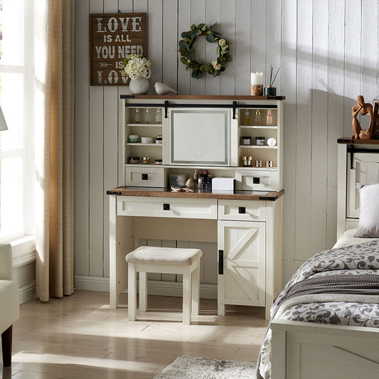 Modern farmhouse makeup vanity-OKD farmhouse furniture