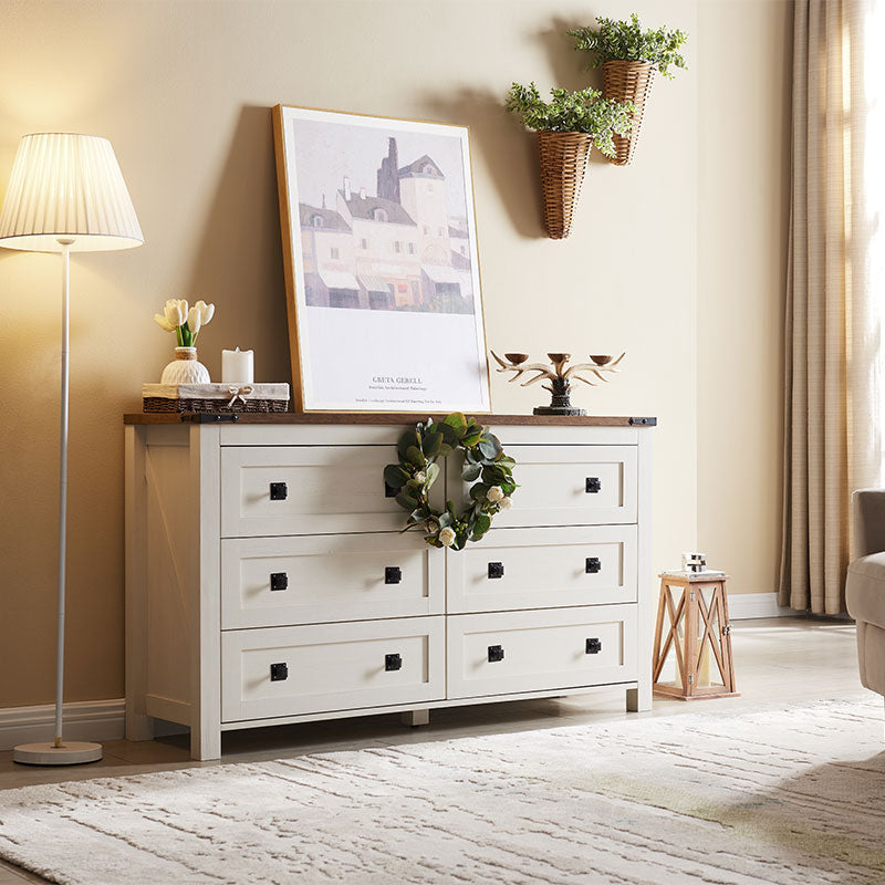 OKD 6 Drawers Dresser Chests for Bedroom Farmhouse, Wood Rustic Tall Chset of Drawers OKD 6 Drawers Dresser Chests for Bedroom Farmhouse, Wood Rustic Tall Chset of Drawers